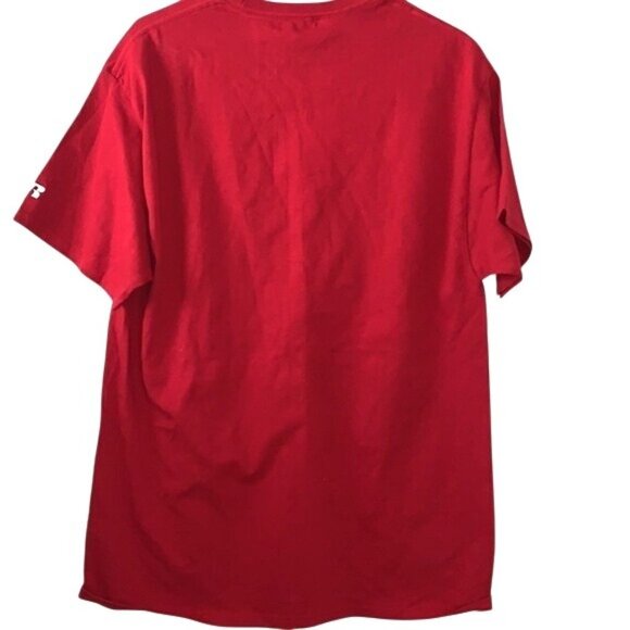 Oklahoma Sooners Red T-Shirt Large NWOT 100% Cotton Unisex Graphic Tee - Picture 4 of 6